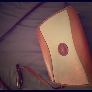 Dooney & Bourke leather saddle bag